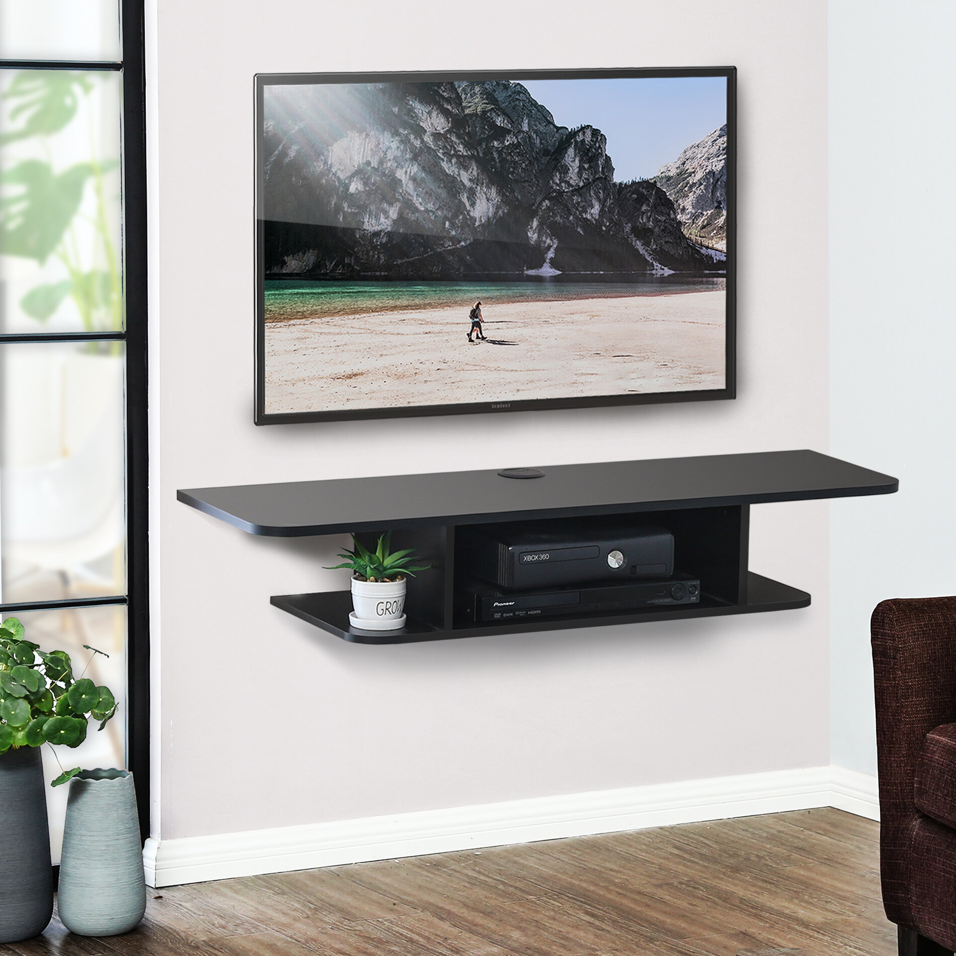 Floating Small Tv Stands And Entertainment Centers Youll Love In 2021